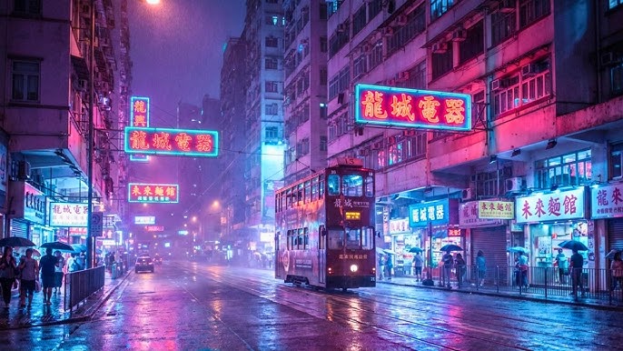 수직 도시를 가로지르는 리듬, 홍콩 딩딩(Ding Ding)